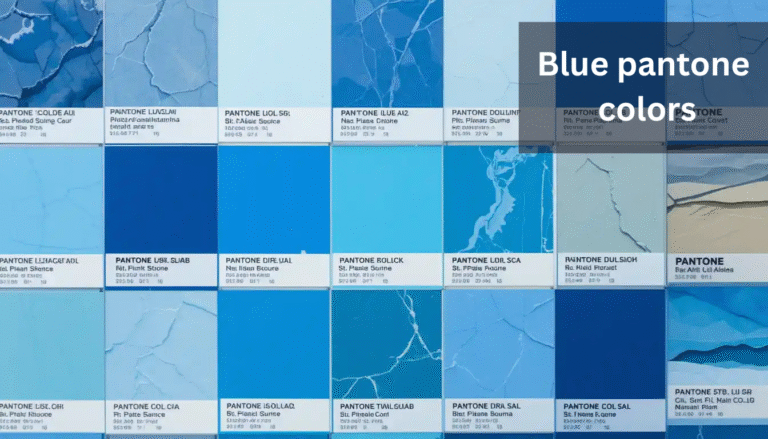 blue pantone colors