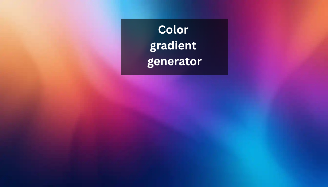color gradient generator